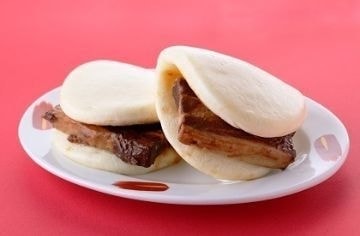 百貨店催事中華点心「猪八戒」－角煮バーガー
